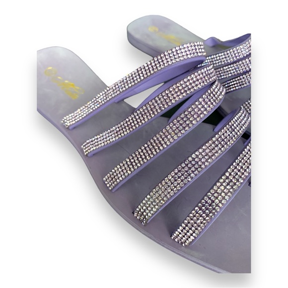 NEW Mata Lavender Believe In Sole-Mates Sandals Size 8.5 - Picture 5 of 5